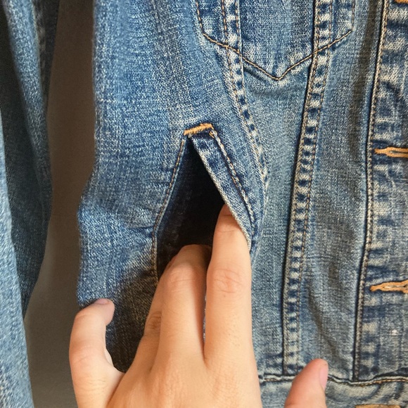 Levi’s Denim Jean Jacket Small - Picture 5 of 8